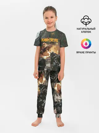 Детская пижама с брюками / 