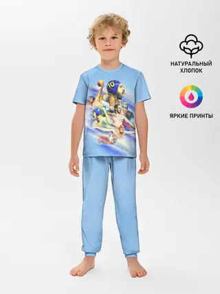 Детская пижама с брюками / 
