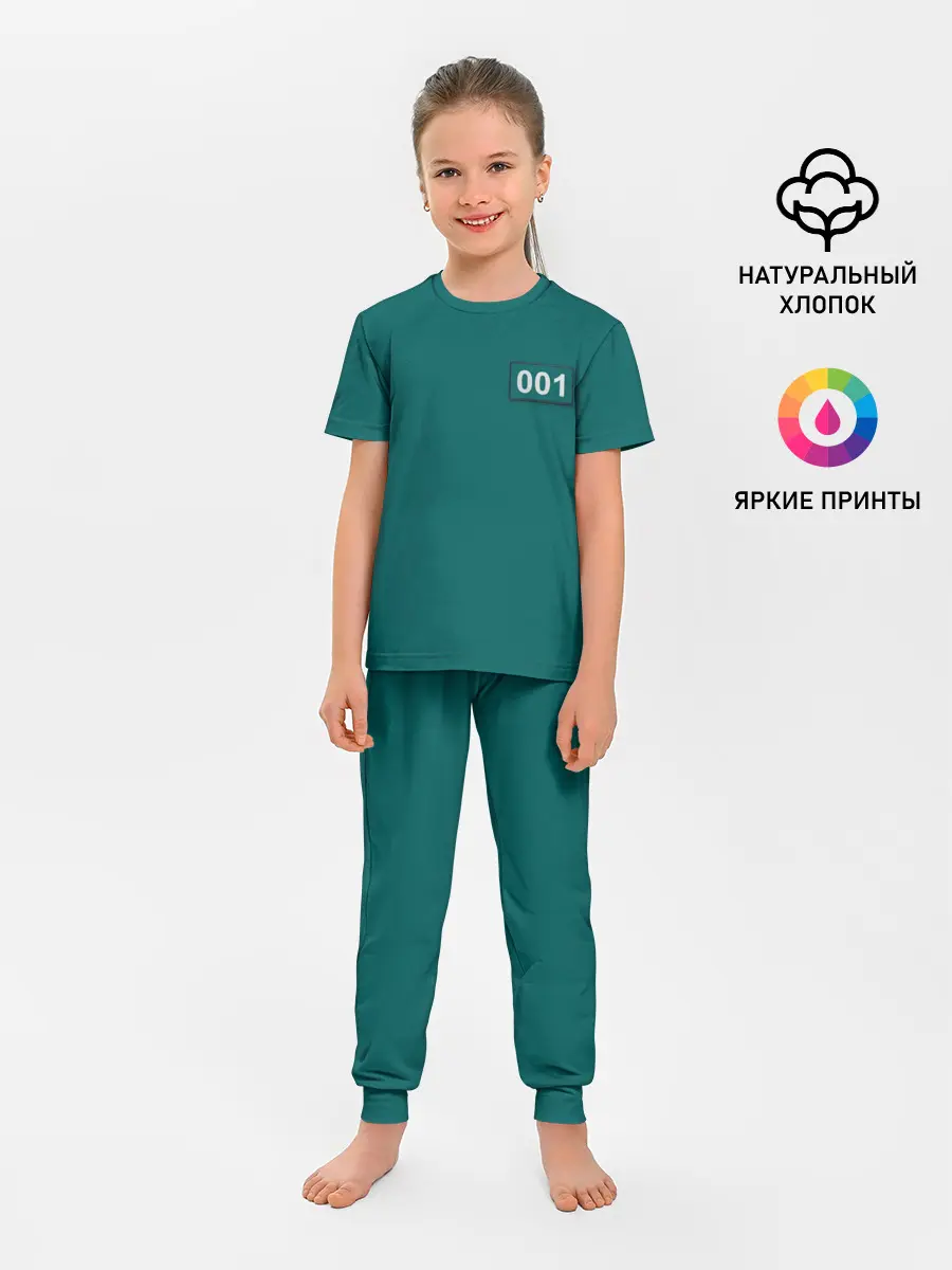 Детская пижама с брюками / Персонаж 001.
