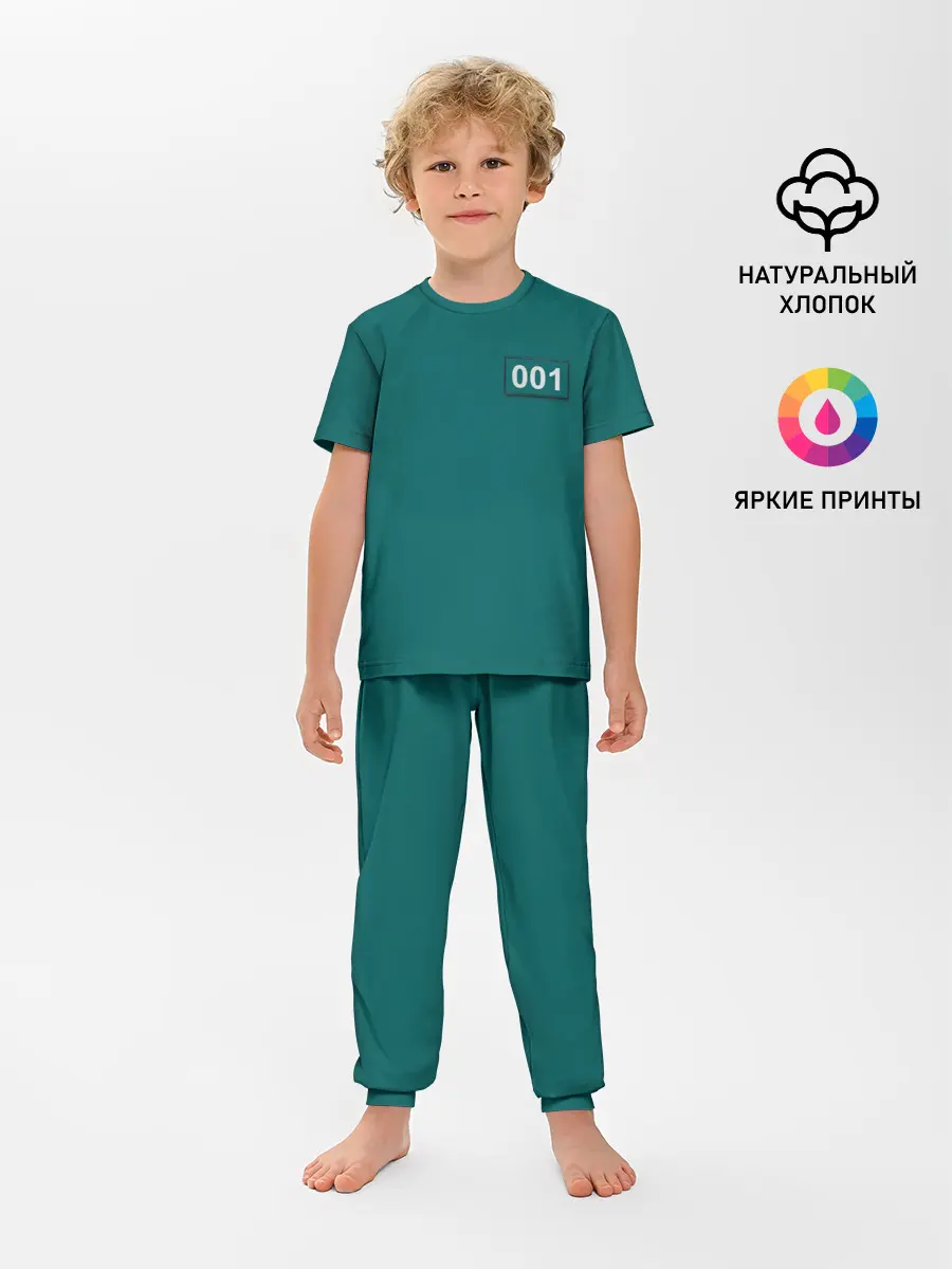 Детская пижама с брюками / Персонаж 001.