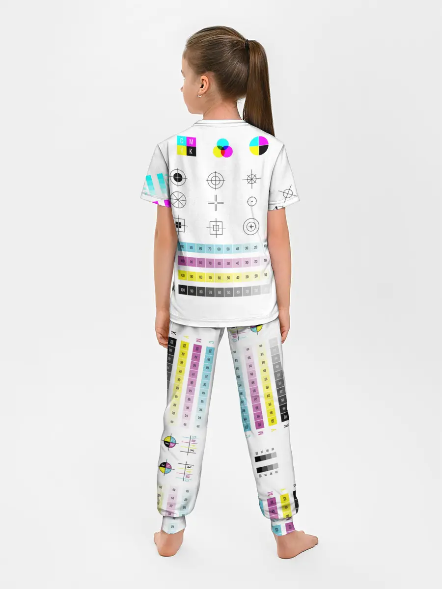 Детская пижама с брюками / CMYK