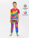 Детская пижама с брюками / TIE-DYE