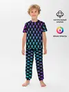 Детская пижама с брюками / BILLIE EILISH PATTERN