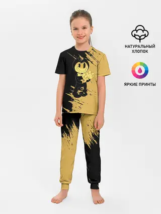 Детская пижама с брюками / Bendy And The Ink Machine