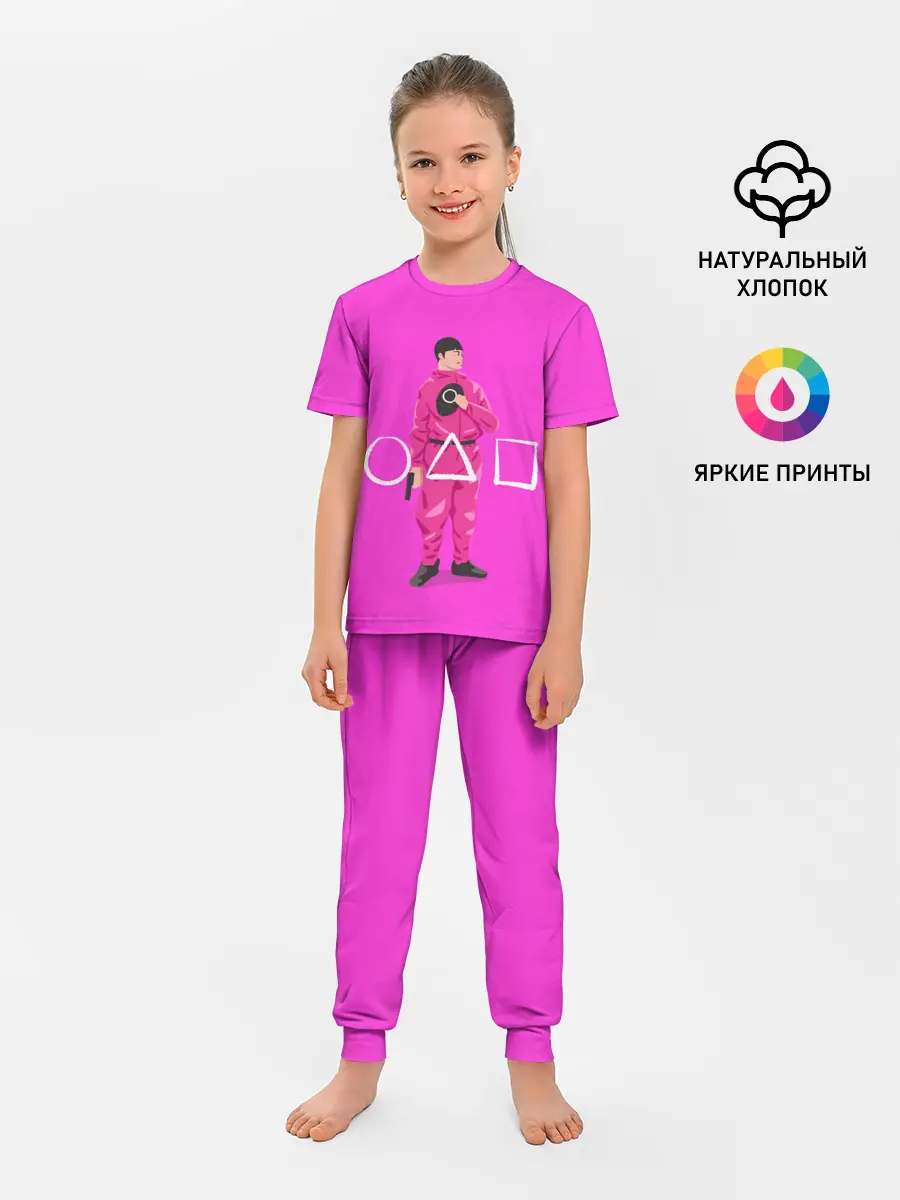 Детская пижама с брюками / Круги в деле