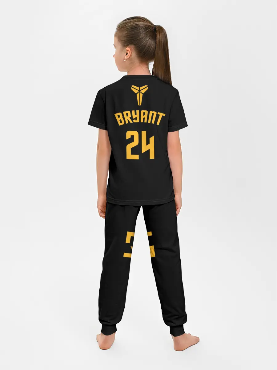 Детская пижама с брюками / Kobe Bryant black mamba