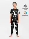 Детская пижама с брюками / Старшая Некома коты Haikyuu!!