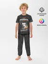 Детская пижама с брюками / Камуфляж для рыбака Ярослав