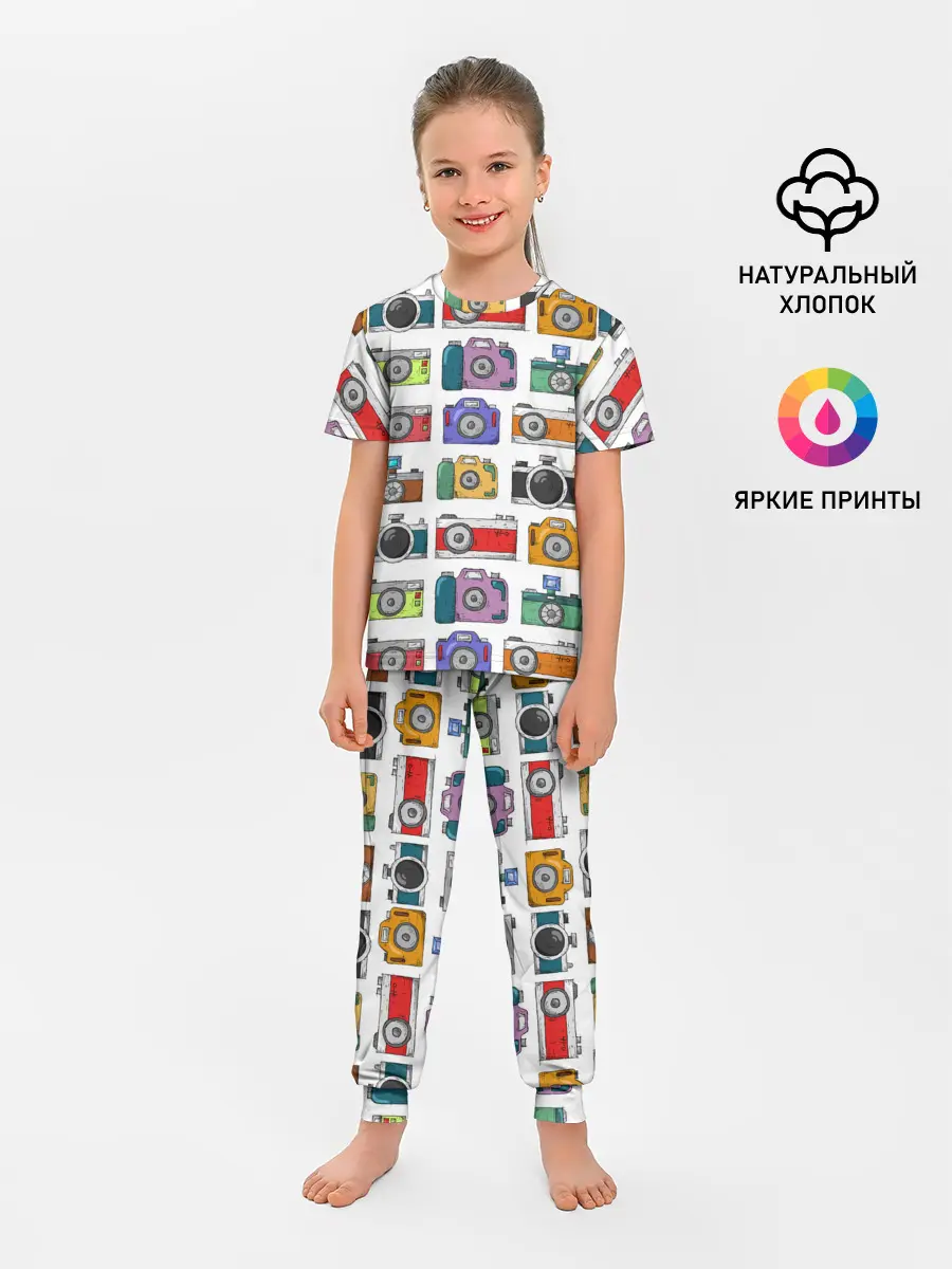 Детская пижама с брюками / 