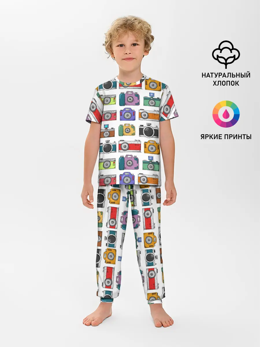 Детская пижама с брюками / 