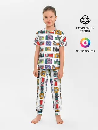 Детская пижама с брюками / 