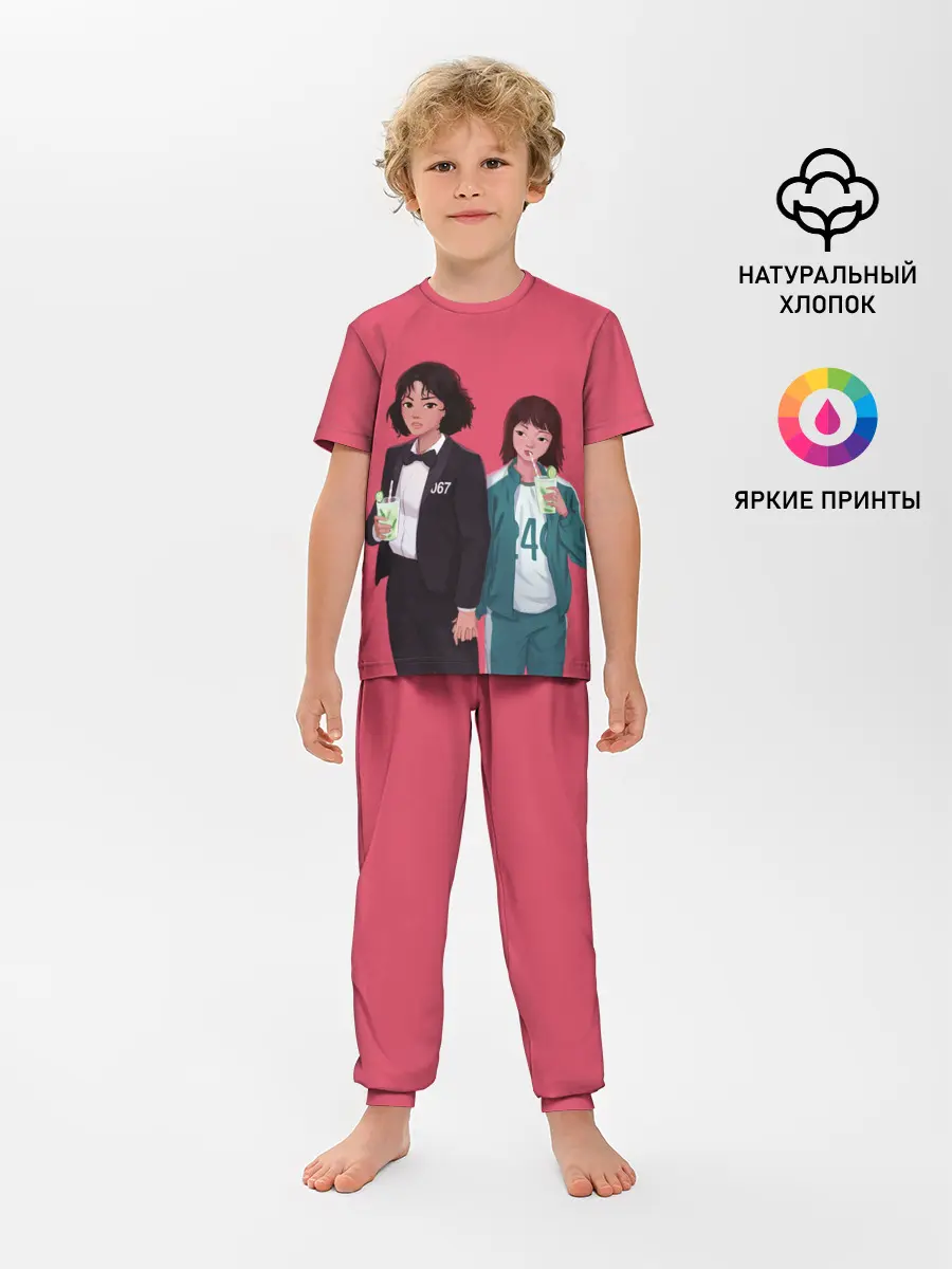 Детская пижама с брюками / Милахи 067 и 240