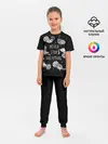 Детская пижама с брюками / Коты в Космосе (Мечтай)