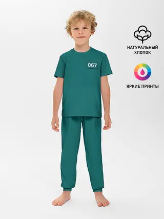 Детская пижама с брюками / Игрок 067.