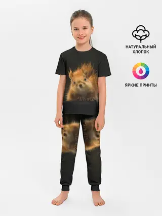 Детская пижама с брюками / Белочка