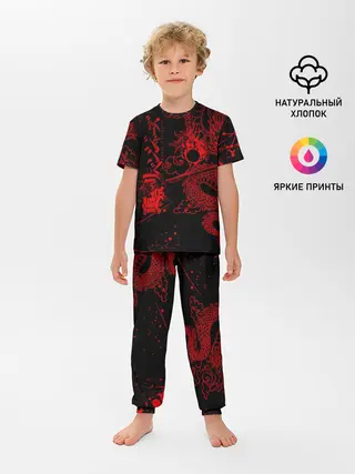 Детская пижама с брюками / 