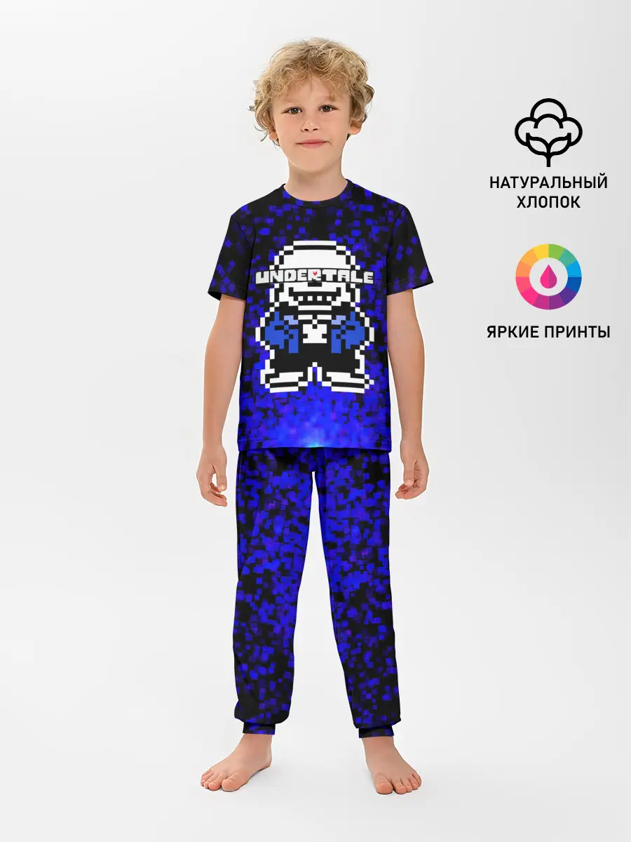 Детская пижама с брюками / Undertale.