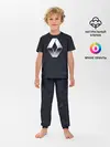 Детская пижама с брюками / RENAULT РЕНО 3Д ГЕОМЕТРИЯ 3D