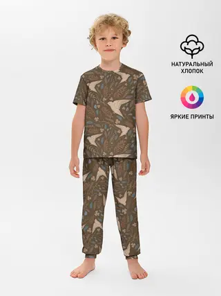 Детская пижама с брюками / Литой стриж