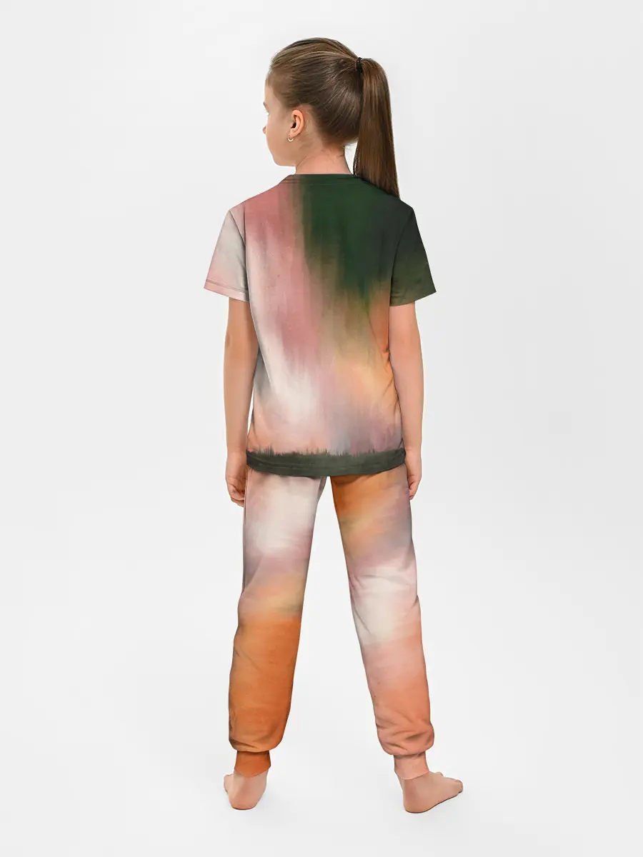 Детская пижама с брюками / Girl
