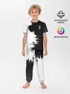 Детская пижама с брюками / Juventus uniform black 2018