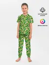 Детская пижама с брюками / Новогодние Игрушки