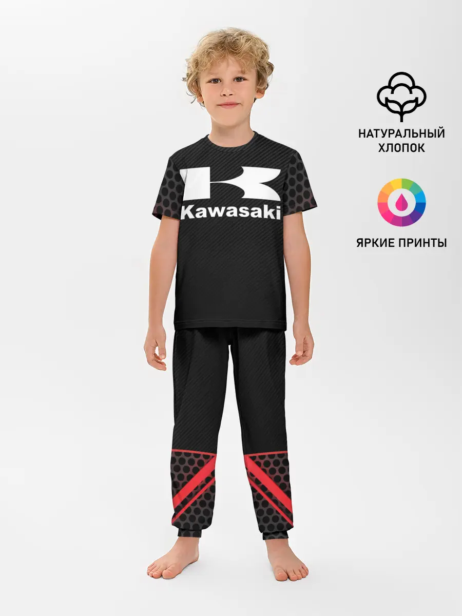 Детская пижама с брюками / KAWASAKI | КАВАСАКИ (Z)