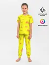 Детская пижама с брюками / Рыжие облака