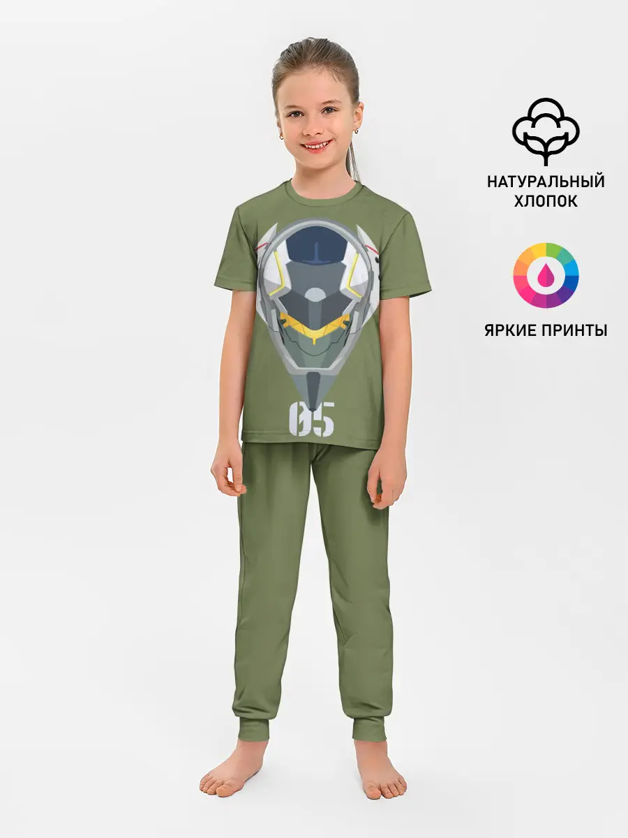 Детская пижама с брюками / Евангелион