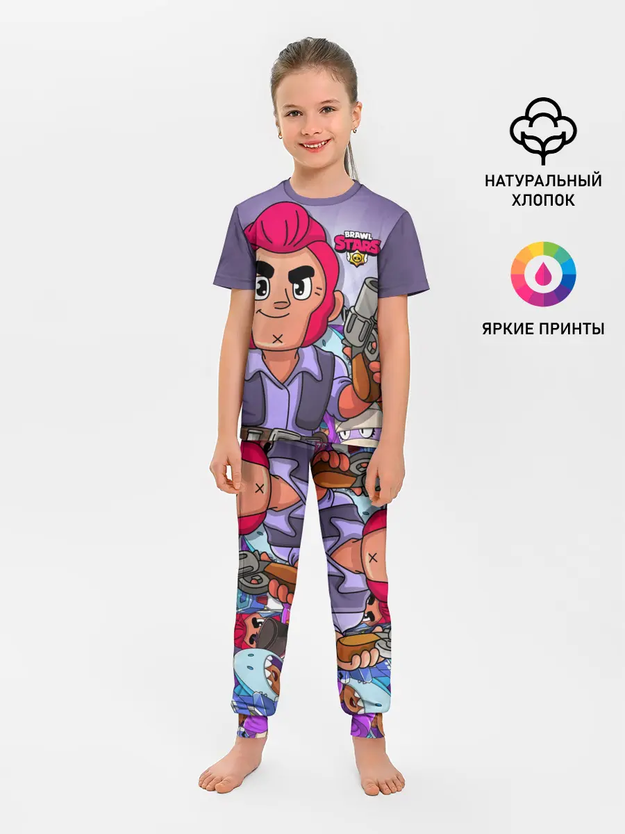 Детская пижама с брюками / BRAWL STARS COLT
