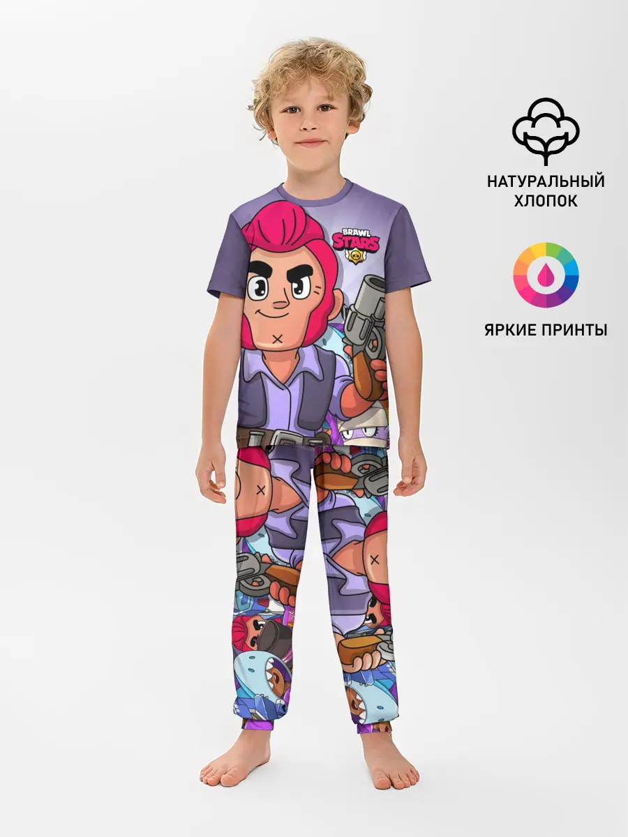 Детская пижама с брюками / BRAWL STARS COLT