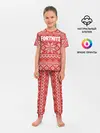 Детская пижама с брюками / Новогодний Fortnite