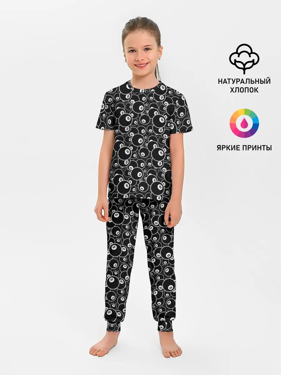 Детская пижама с брюками / Пул-8