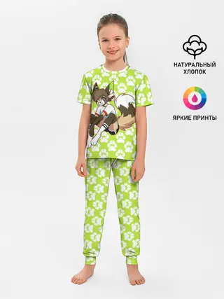 Детская пижама с брюками / Фурии Лис