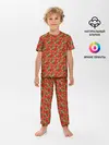Детская пижама с брюками / Новогодний Дизайн