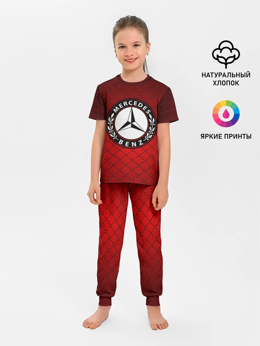 Детская пижама с брюками / Mercedes MOTORs