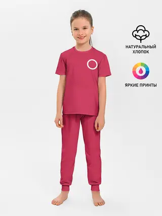Детская пижама с брюками / Отряд кальмара.