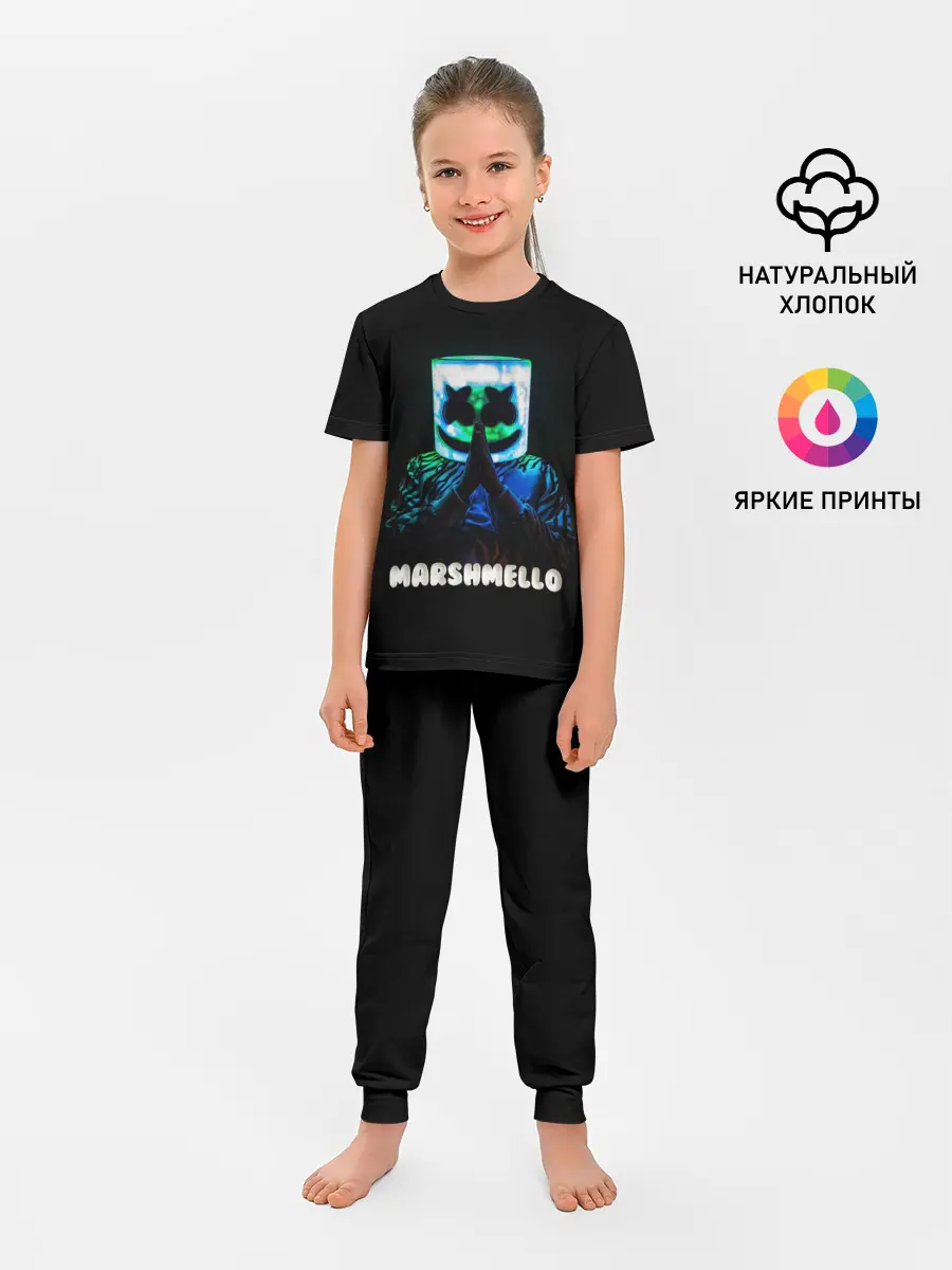 Детская пижама с брюками / Marshmello