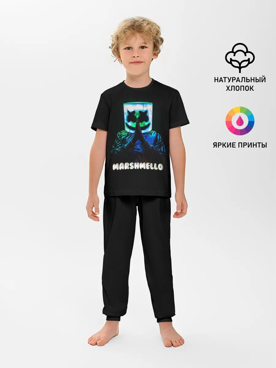 Детская пижама с брюками / Marshmello