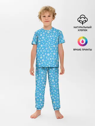 Детская пижама с брюками / Смех Санты