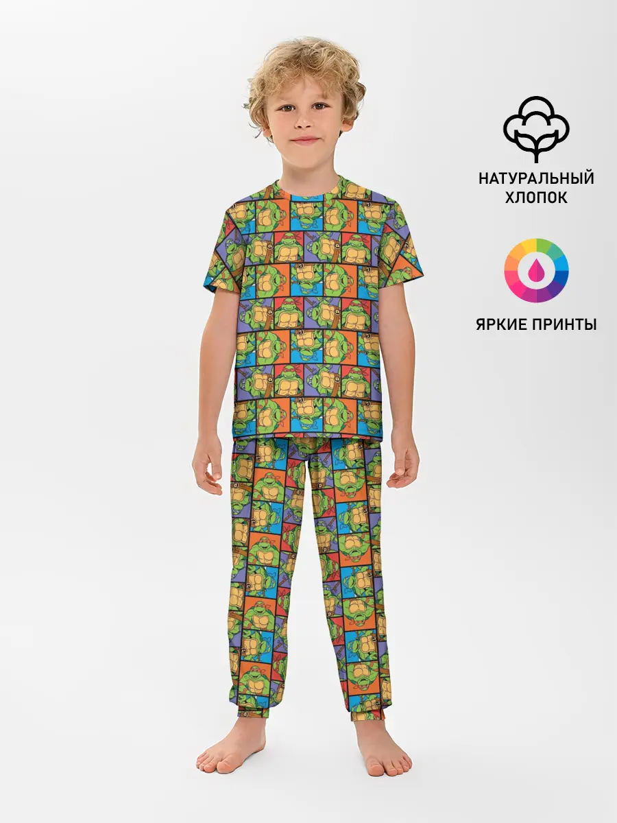 Детская пижама с брюками / Teenage Mutant Ninja Turtles