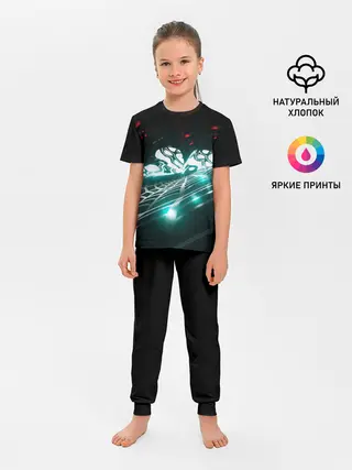 Детская пижама с брюками / Кибератака