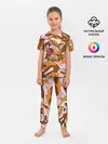 Детская пижама с брюками / Грозный кот