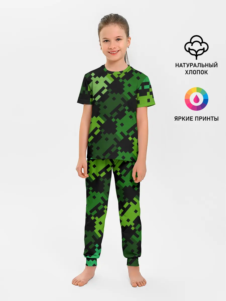 Детская пижама с брюками / Space Invaders
