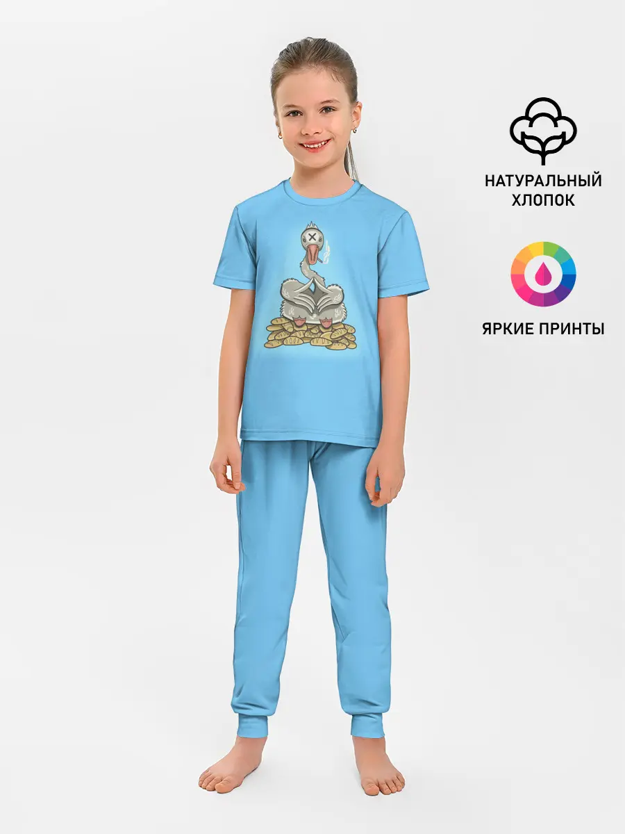 Детская пижама с брюками / Гусь батонный