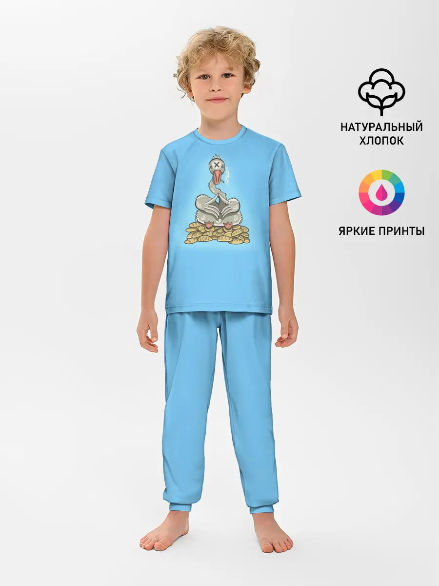 Детская пижама с брюками / Гусь батонный