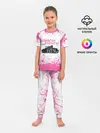 Детская пижама с брюками / Девушки и танки | Pink (Z)