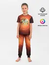 Детская пижама с брюками / Cat 50/50