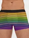 Мужские трусы боксеры / Радужные линии