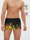 Мужские трусы боксеры / КРАСКИ В НЕОНЕ